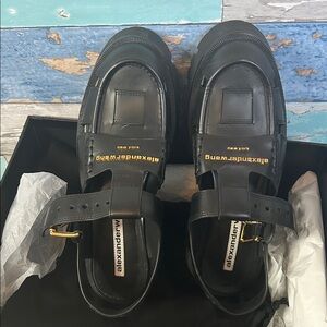 Alexander Wang Black Carter Cage Sandals